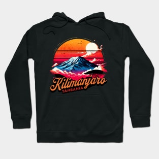 Kilimanjaro Mountain Tansania Design Hoodie